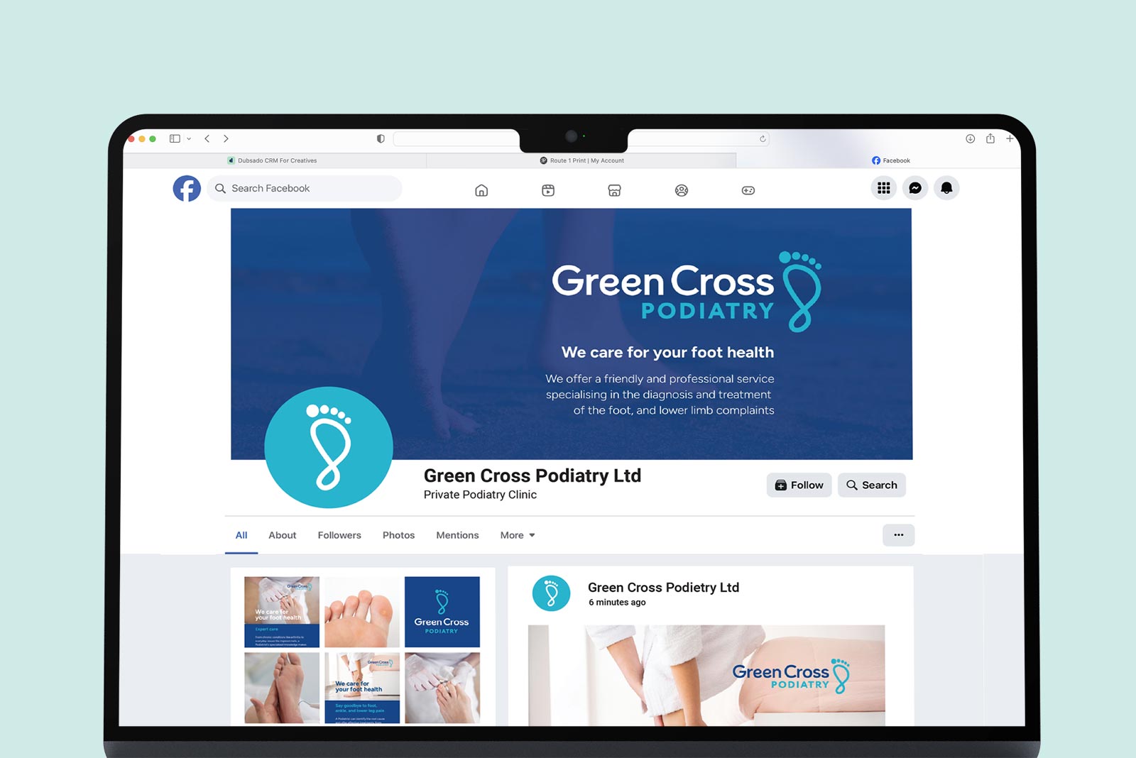 podiatry-social-media-design